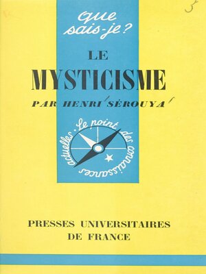 cover image of Le mysticisme